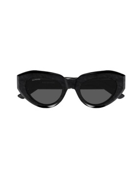 Gafas de sol de moda Balenciaga RIVE GAUCHE CAT Negra